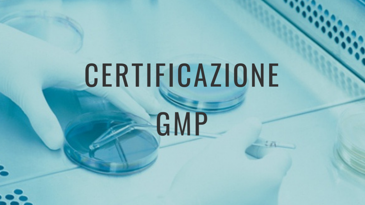 I prodotti che utilizzi hanno certificazione GMP?